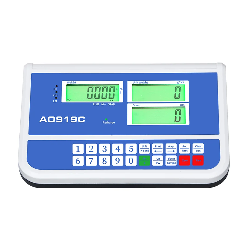 Instrument de comptage de pesage électronique