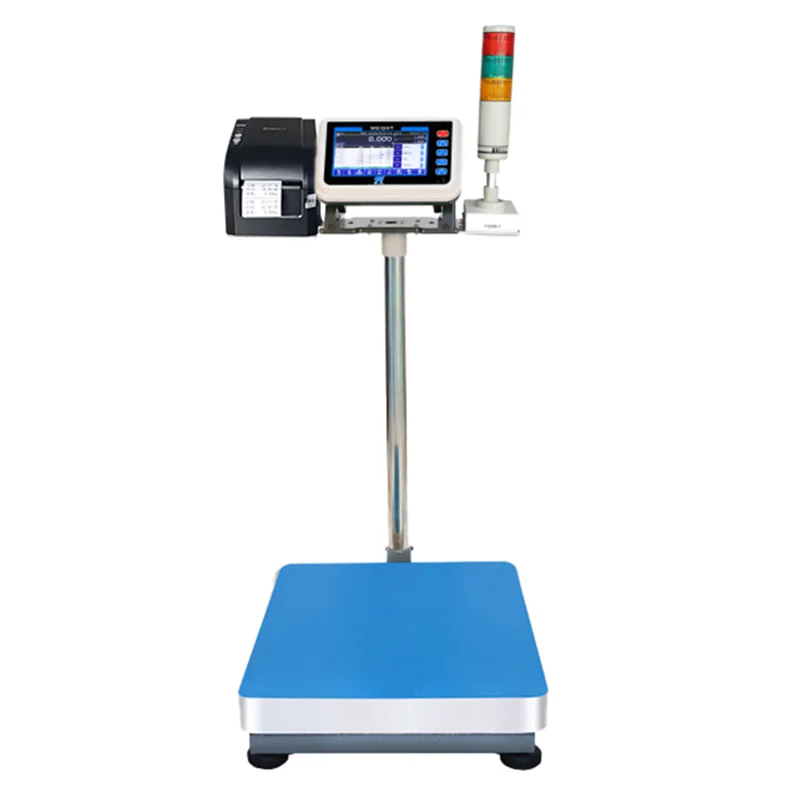 Balance à plate-forme électronique intelligente avec fonctions d'alarme et d'impression