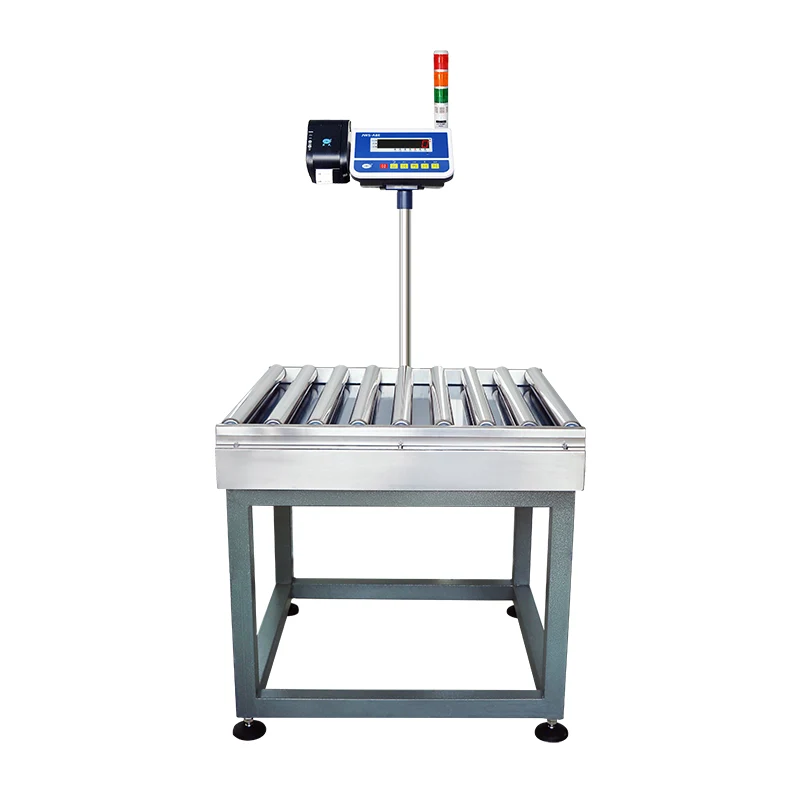 Balance à rouleaux non alimentée en acier inoxydable